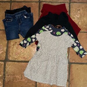 3T Girls Fall/Winter/Spring Clothing Bundle Lot Set